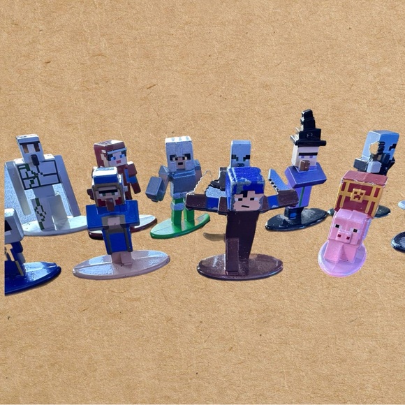 Jada Toys Other - Minecraft Nano MetalFigs Mini-Figure lot of 18.